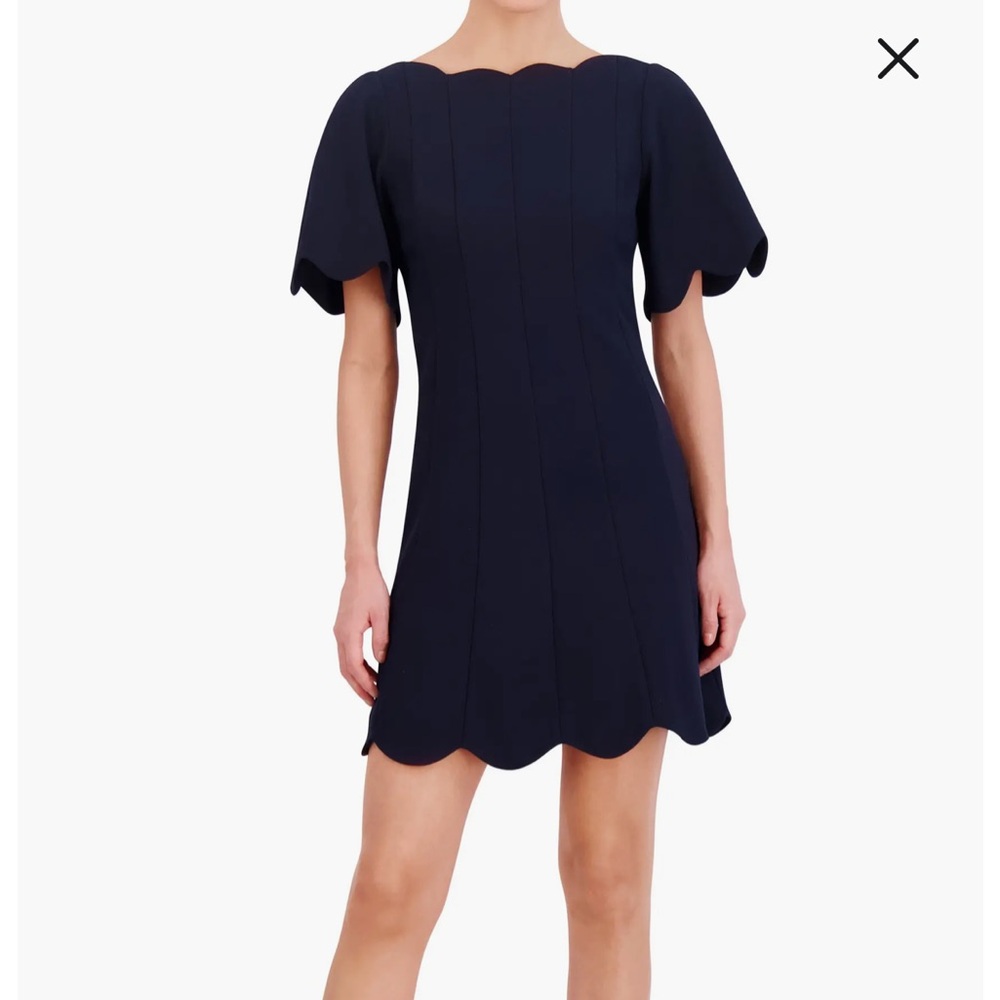 Eliza J Navy Mini Dress